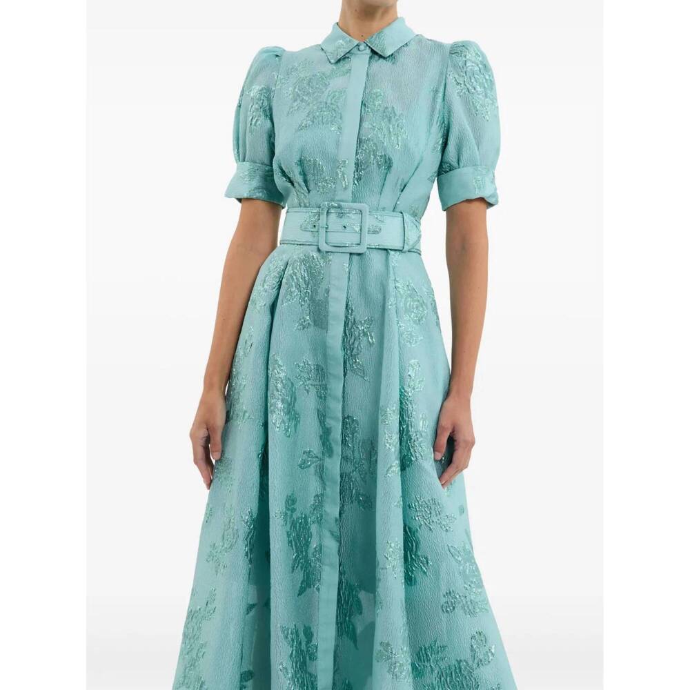 NEW REBECCA VALLANCE benette dress in teal - Picture 4 of 7